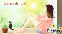 BON WEEK-END :) - 無料のアニメーション GIF