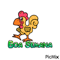 Boa Semana - Bezmaksas animēts GIF