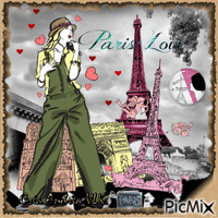 PARIS MODERNE - Gratis animerad GIF