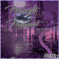 Midnight memories animēts GIF