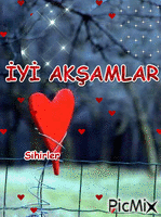 İYİ AKŞAMLAR - Безплатен анимиран GIF