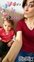 ma fille et petite fille - Darmowy animowany GIF