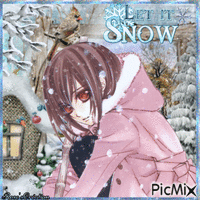 Concours : Manga en hiver GIF animasi