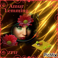 Amur Lemming - Nemokamas animacinis gif