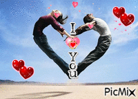 love in - GIF animé gratuit