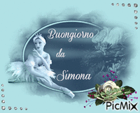 Buongiorno da Simona - Безплатен анимиран GIF