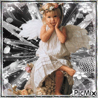 baby angel - Δωρεάν κινούμενο GIF