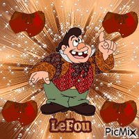 LeFou from Beauty and the Beast - GIF animado grátis