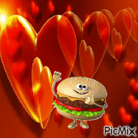 Hamburger - GIF animado gratis