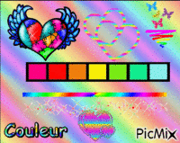 vive la couleur - Darmowy animowany GIF