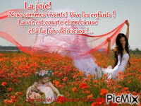 la joie - Δωρεάν κινούμενο GIF