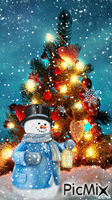 Snowman into Christmas