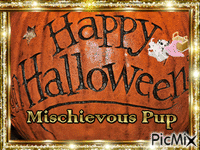 Mischievous Pup - GIF animé gratuit