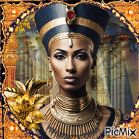 Nefertiti - GIF animado grátis