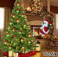 Joyeux Noël! - 免费动画 GIF