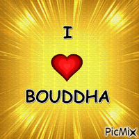 Bouddha - Ilmainen animoitu GIF