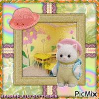 ♣Little Kitty goes to Daycare♣ 动画 GIF