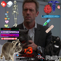 gregory house animuotas GIF