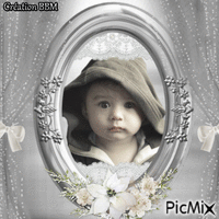 Portrait enfant par BBM GIF animado