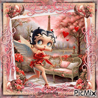 Heureuse Saint-Valentin - Valentine Day - Бесплатный анимированный гифка