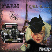 La Belle Parisienne анимирани ГИФ
