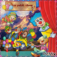 clown - GIF animado gratis