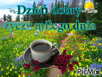 dzien dobry - Бесплатный анимированный гифка
