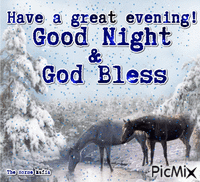 The Horse Mafia - Good Night and God Bless - Nemokamas animacinis gif