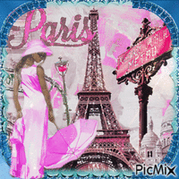 Erinnerungen an Paris - Gratis animerad GIF