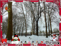 C'est l'hiver. - Ücretsiz animasyonlu GIF
