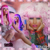 Nicki Minaj,concours - GIF animado grátis