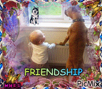 FRIENDSHIP - Ilmainen animoitu GIF