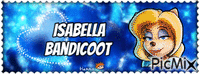 Isabella Bandicoot {Banner} κινούμενο GIF