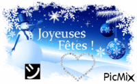 bonne fetes - Бесплатный анимированный гифка