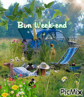 Bon week end - Zdarma animovaný GIF