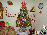 Christmas at my house - GIF animé gratuit