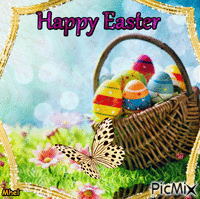 happy easter Animiertes GIF