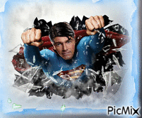 El superman del futuro - Gratis animerad GIF