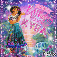 Happy Birthday To You Sweet Kyra - GIF animé gratuit