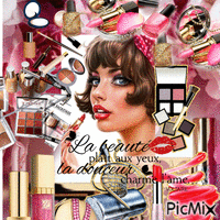 BEAUTE ET COSMETIQUES - Free animated GIF