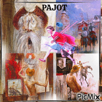 Marcel Nino Pajot - Don Quichotte - GIF animé gratuit