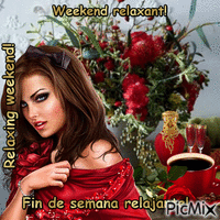 Weekend relaxant!q1 animovaný GIF