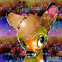 Bambi animuotas GIF