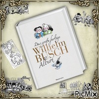 Wilhelm Busch Storybook - Free animated GIF