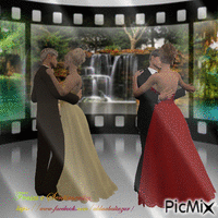 Dança de salão GIF animata