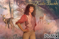 Kate Bush in the Ethereal Forest Animated GIF