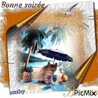 BONNE SOIREE - GIF animate gratis