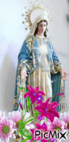 Virgen María - GIF animado gratis