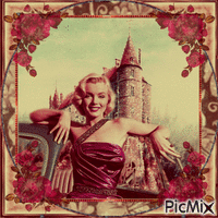 Marilyn Monroe, Actrice américaine animēts GIF