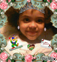 5 ans de ma petite fille - Darmowy animowany GIF